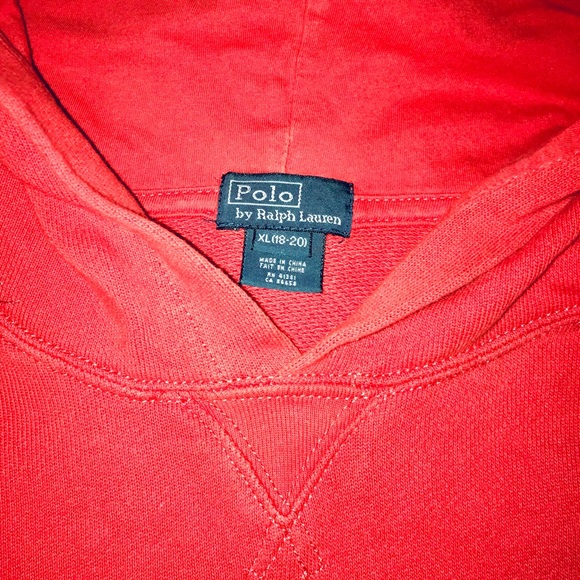 Boys POLO HOODIE - Picture 3 of 3